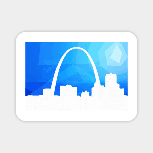 St. Louis Arch and Skyline Magnet