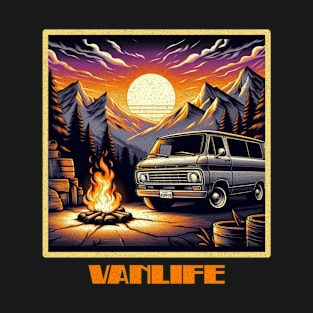 Ford Econoline Vanlife T-Shirt