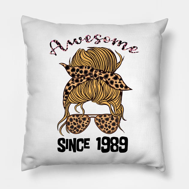 Messy bum birthday girl Pillow by JayD World