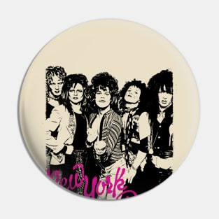 New York Dolls Pin