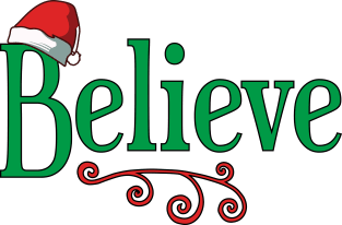 Believe Christmas T-Shirt | Believe in Santa Clause Magnet
