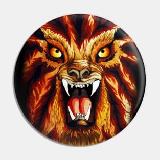 Werewolf Pin