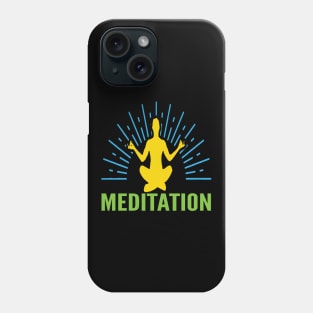 Meditation Mindset Yoga Phone Case