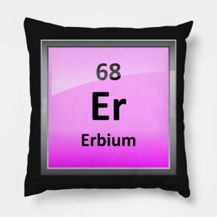 Erbium Periodic Table Element Symbol Pillow