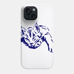 The Cat is Lying Down Phone Case