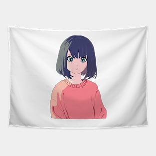 Sweater Weather Girl Tapestry