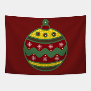 Christmas Tree Ornament Tapestry