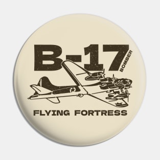 B-17 Bomber WW2 Plane Pin