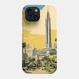 Belo Horizonte Brazil Vintage Tourism Travel Poster Phone Case