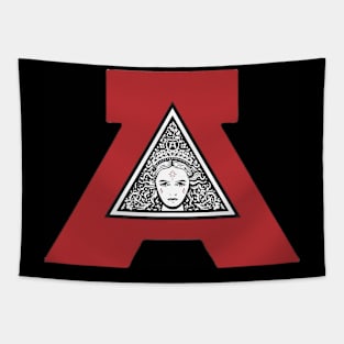 The Red Letter “A” - Alma Tapestry