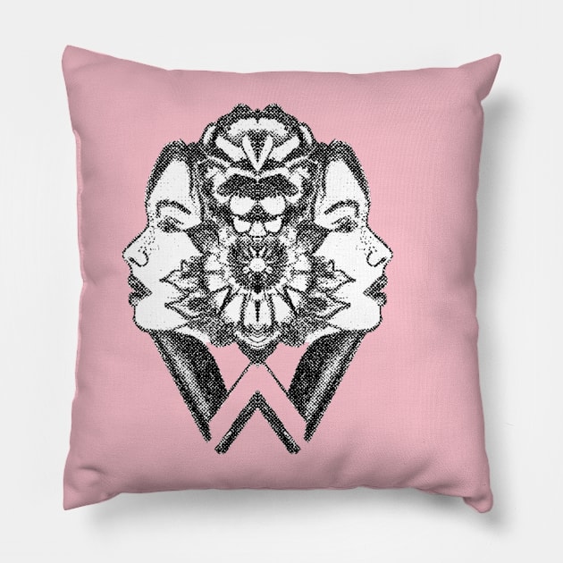 Contemplation Pillow by Sruthi