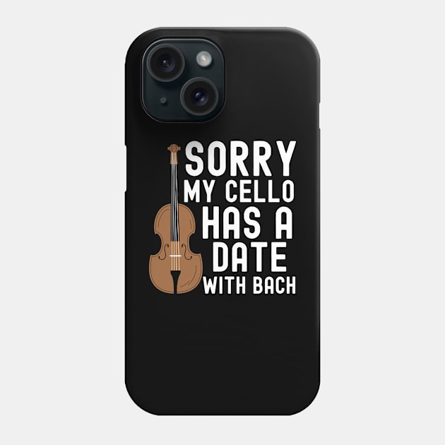 Cellist Quote Phone Case by The Jumping Cart