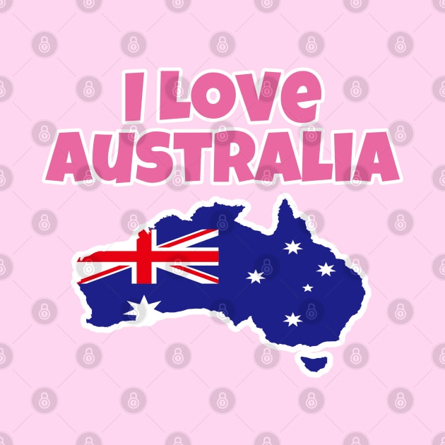 Australia Day - I Love Australia by EunsooLee