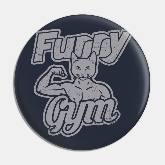 Furry Gym Pin by absolemstudio