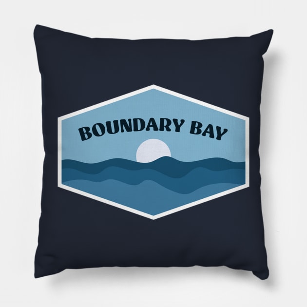 Boundary Bay Pillow by FahlDesigns