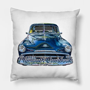 1951 Plymouth Cranbrook Coupe Pillow