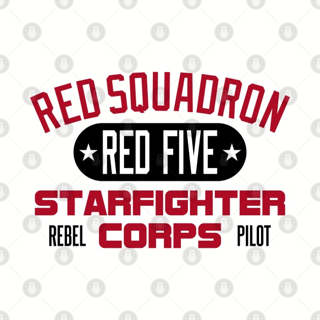 Red Squadron by DavesTees