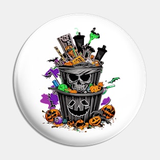 Trick or Trash Pin