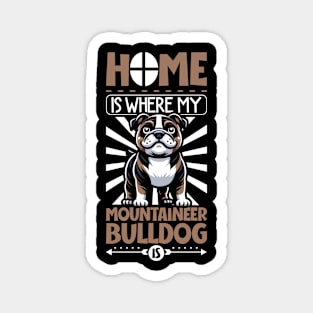 Home is with my Serrano Bulldog Magnet