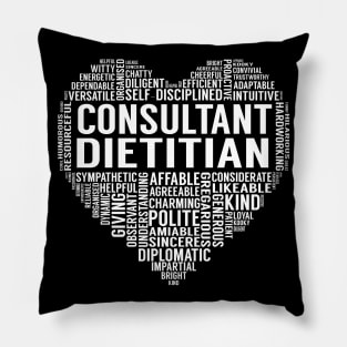 Consultant Dietitian Heart Pillow