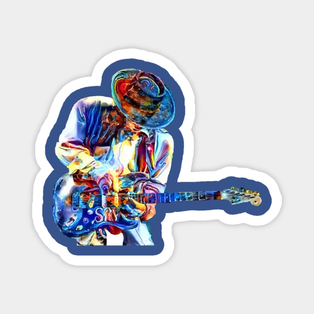 Generic Guitarist Magnet by Cactux