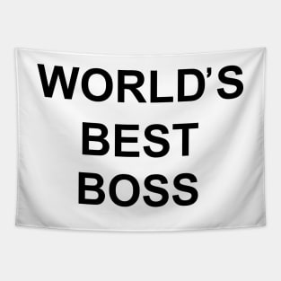 The world's best boss Tapestry