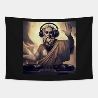 God is a DJ Series Tapestry