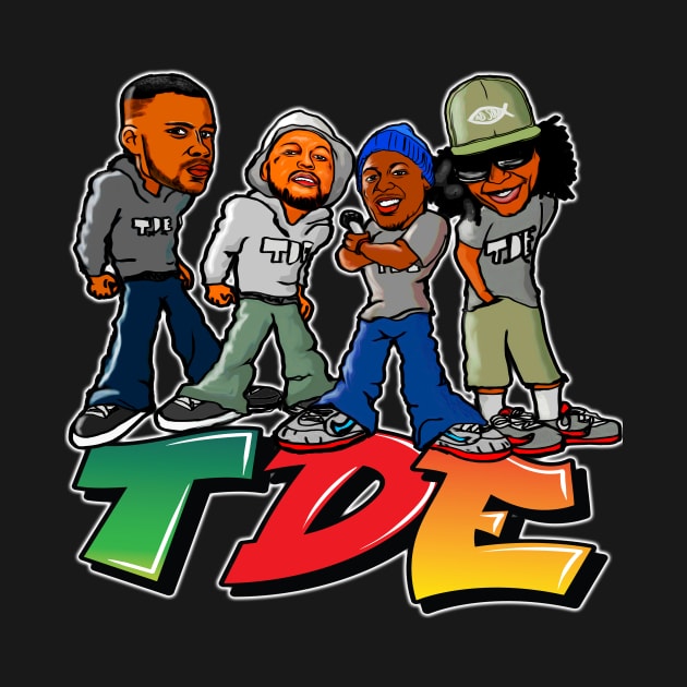 TDE Graffiti Style by artcustomized