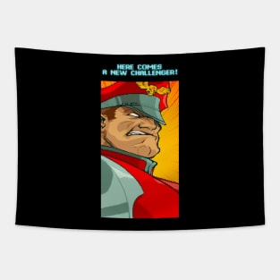 Here Comes A New Challenger - M. Bison Tapestry