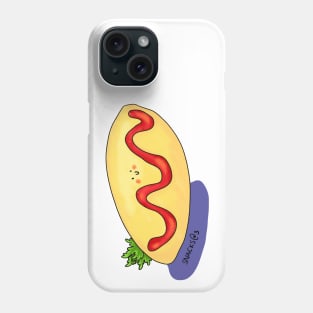 Happy Omurice with ketchup Phone Case