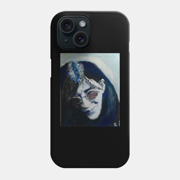 Joey Ramone by Mike Nesloney Phone Case by Mike Nesloney Art