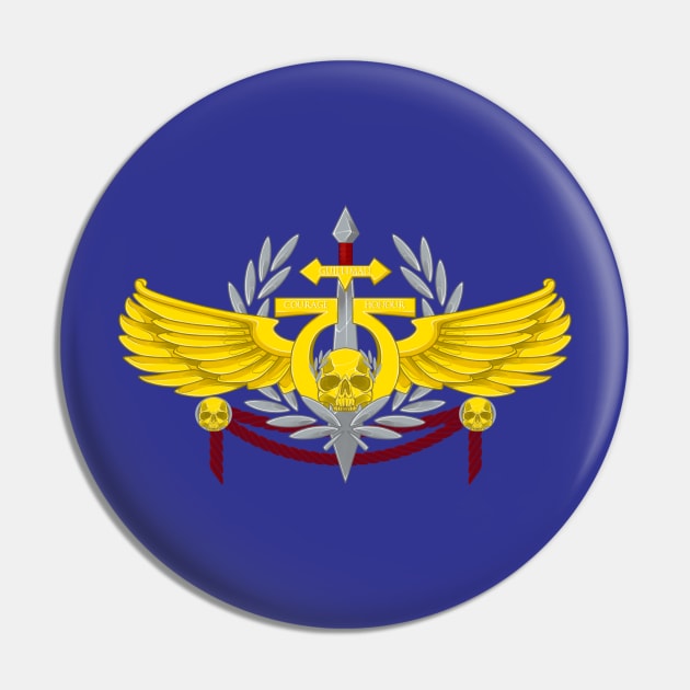 Courage of the Ultramarines Pin by JoyfulConstruct