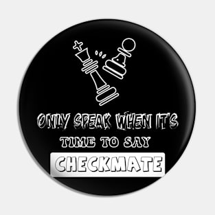 Checkmate Pin