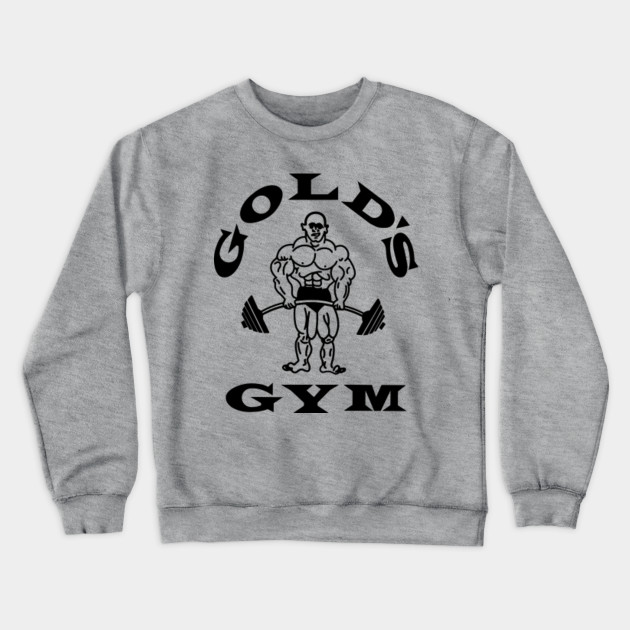 gold's gym crewneck sweatshirt