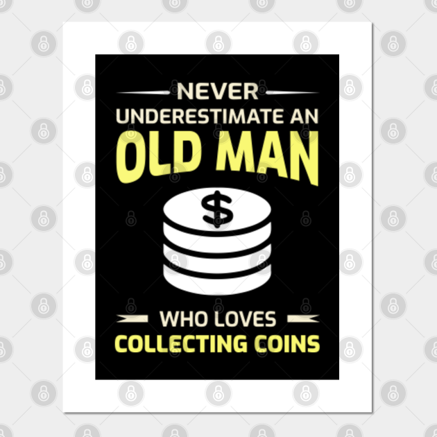 Coin collecting Collector Dad Grandpa Fathers Day Gift