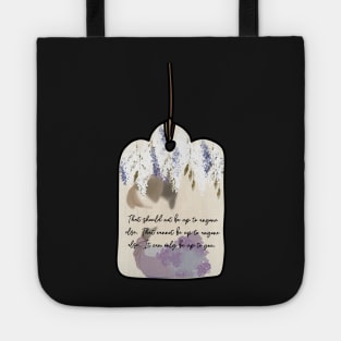 Daphne Bridgerton tea tag Tote