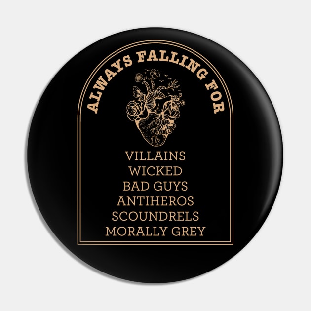 Book villains bookish for romance and fantasy readers Pin by OutfittersAve