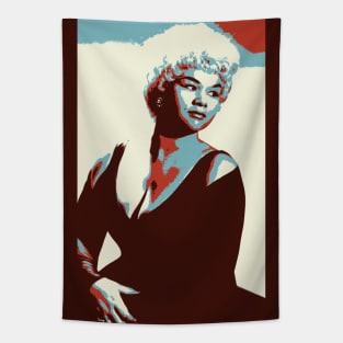 Etta James pop art Tapestry