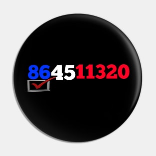 864511320 Anti-Trump Pin