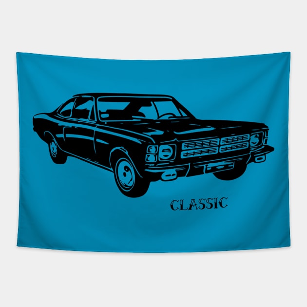 vintage car 6 Tapestry by Hala-store1