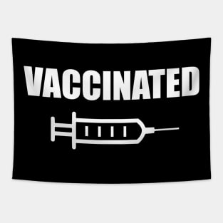 Vaccinated, Got My Covid-19 Vaccination, Lockdown 2020 Tapestry