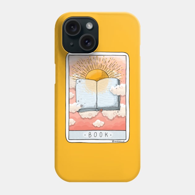 The book card Phone Case by Tania Tania