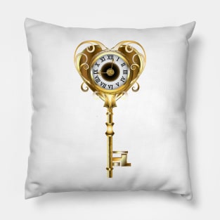 Antique Key with Dials Pillow