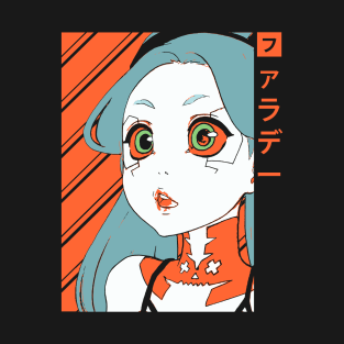 Cyberpunk Girl Edgerunners Rebecca T-Shirt