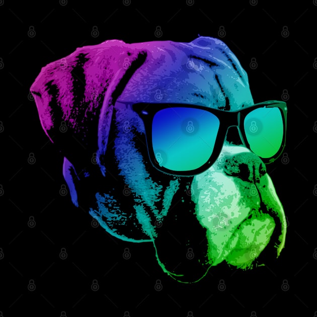 Cool Boxer Dog by Nerd_art