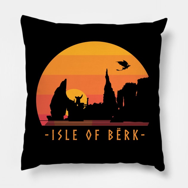 Isle of Berk ✅ Pillow by Sachpica