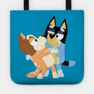 mum and dad dancing Tote