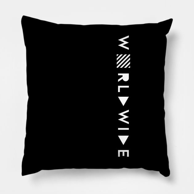 WORLDWIDE Pillow by azified