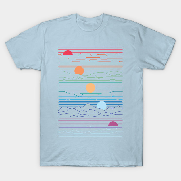 Many Lands Under One Sun - Landscape - T-Shirt