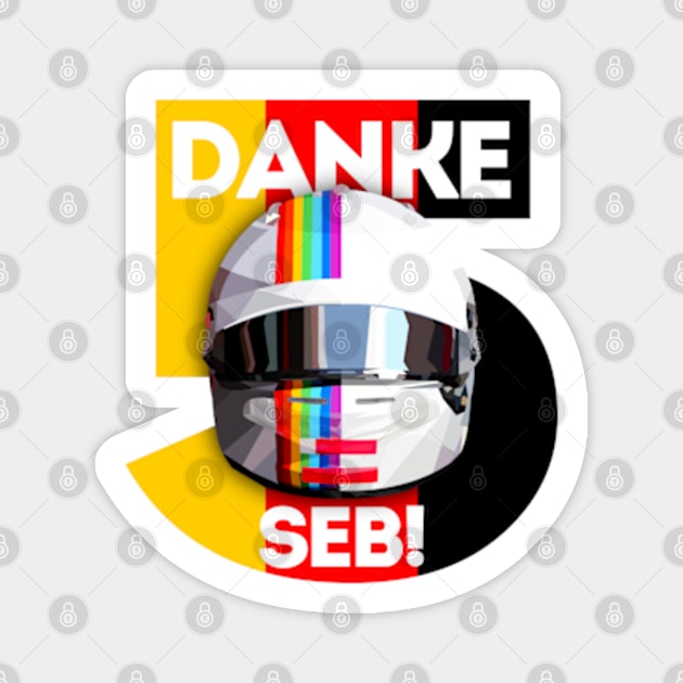 Danke Seb Magnet by Worldengine